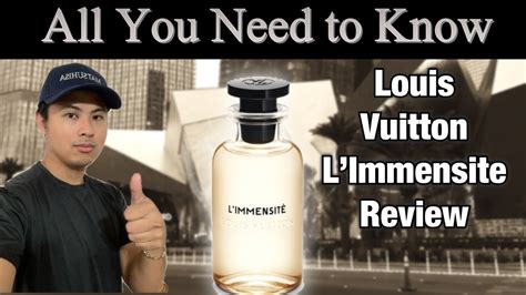 louis vuitton l'immensite review|louis vuitton l immensite cologne.